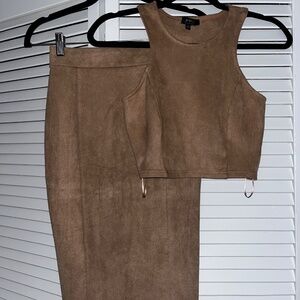 Mathching Set Coord Skirt and Top S